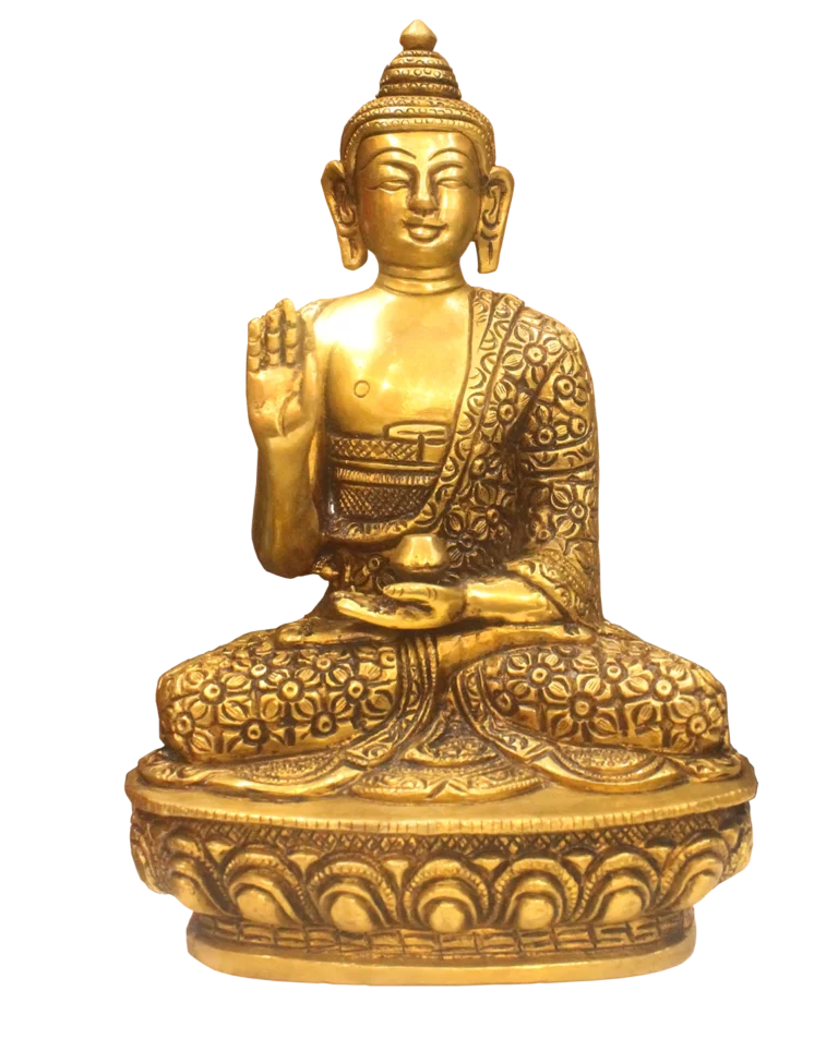 Buddha Idol in Brass